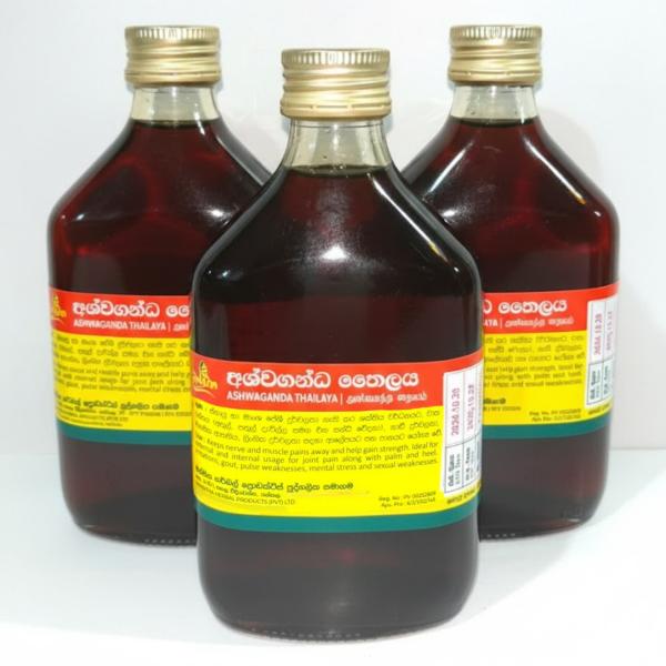 Ashwagandha Thailaya – Ayurvedic Rejuvenating Oil (185ml)