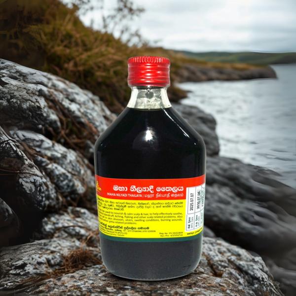 Maha Neelyadi Thailaya – Ayurvedic Herbal Oil for Hair & Skin Care (185ml)