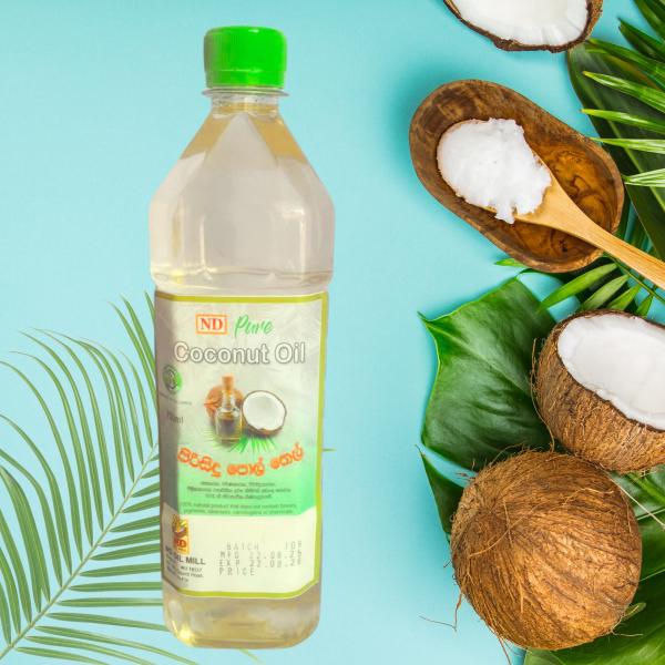 ND White Coconut Oil – 100% Natural (750ml)