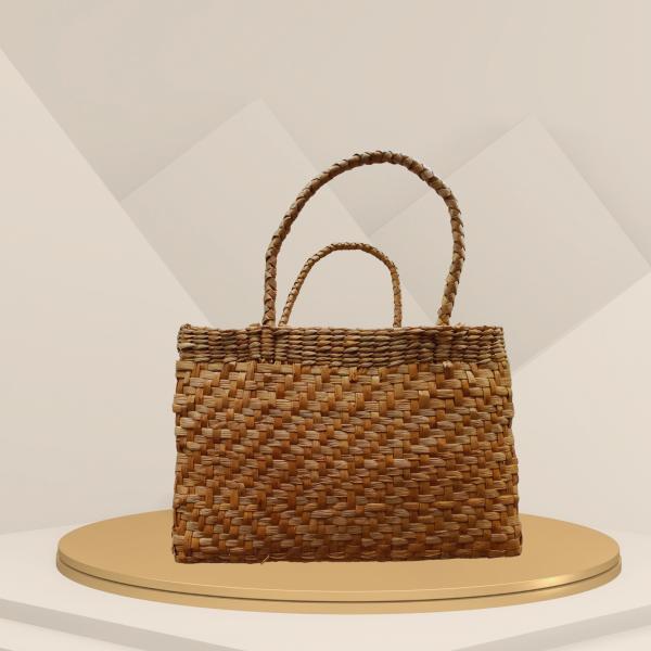 Handcrafted Natural Reed Mini Market Handbag – CEY CRAFTS