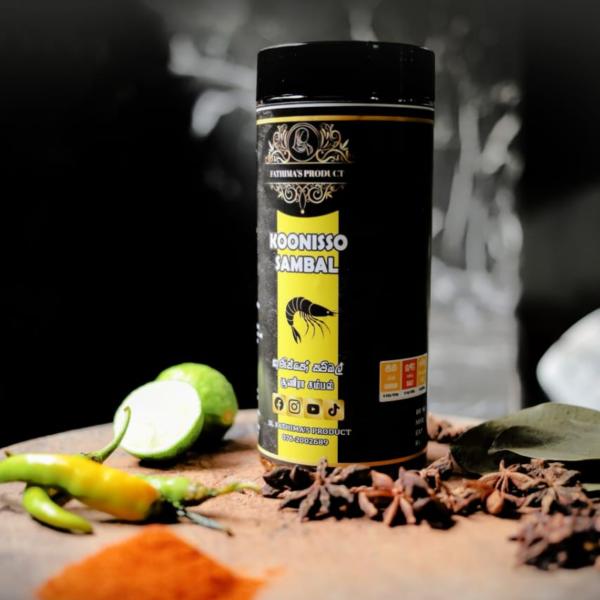 Koonisso Sambal – Authentic Sri Lankan Dry Shrimp Blend