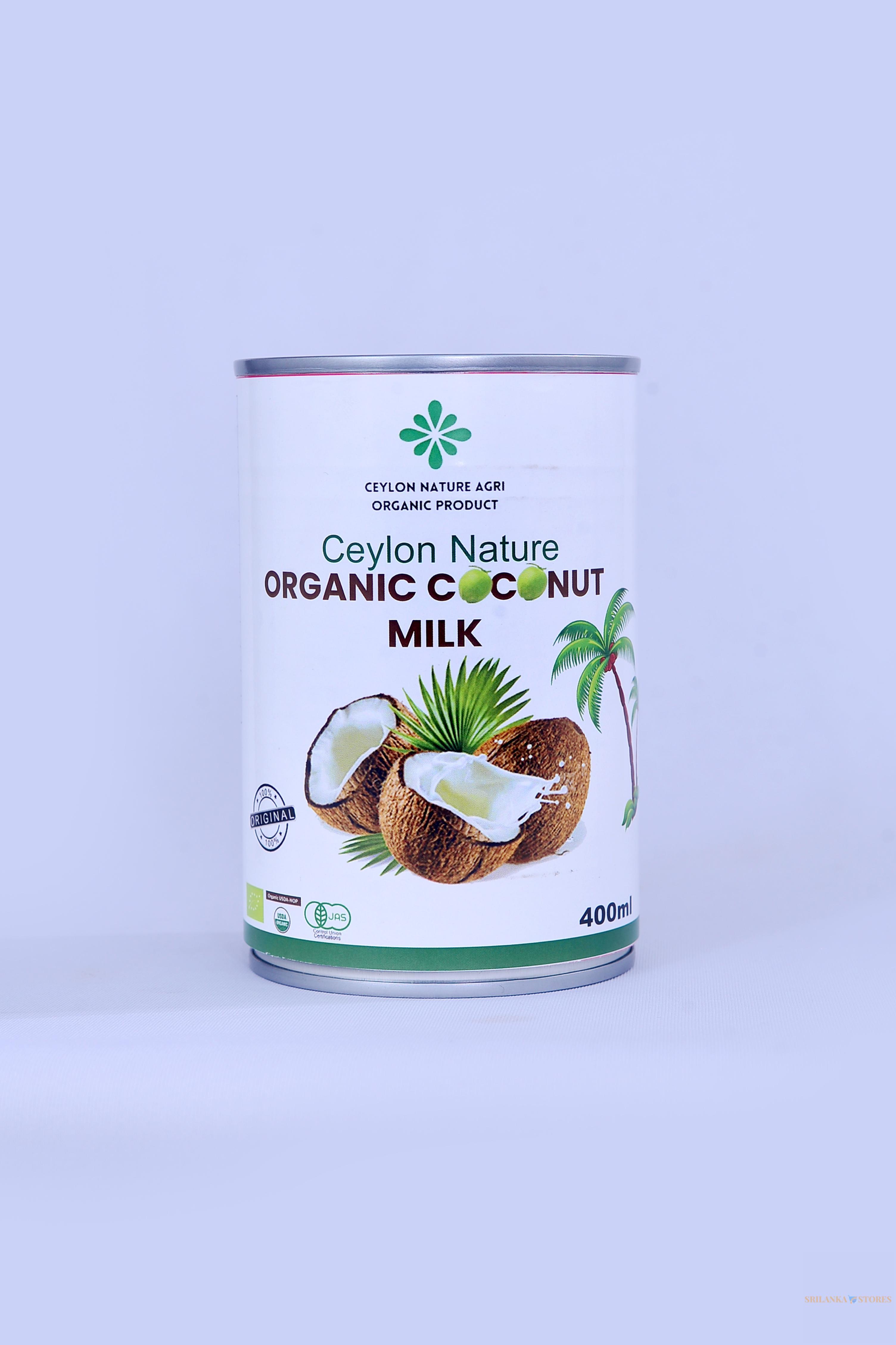 Organic Coconut Milk Can