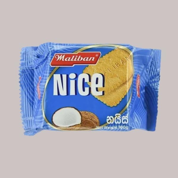 Maliban Nice Time Biscuits – Classic Coconut Crunch Biscuits