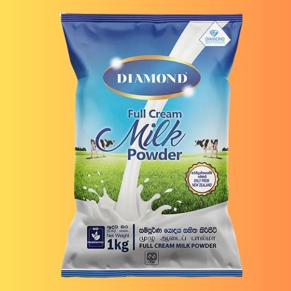 Diamond Full Cream Milk Powder Packet