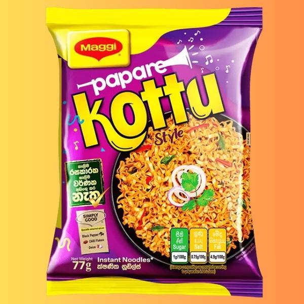 Maggi Noodles Papare Kottu