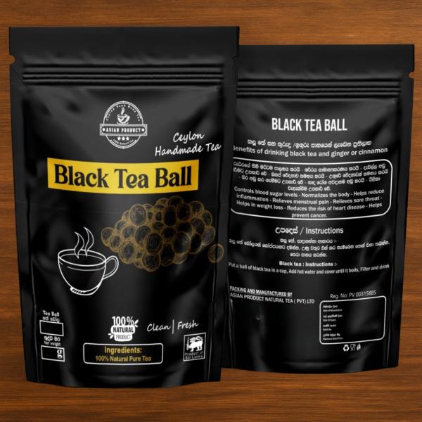 Ceylon Black Tea Balls – 10 Tea Balls (50g)