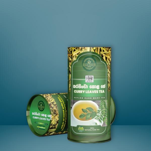 Asian Product Natural Tea – Curry Leaves Herbal Tea Bottle (25 Tea Bags | 50g)