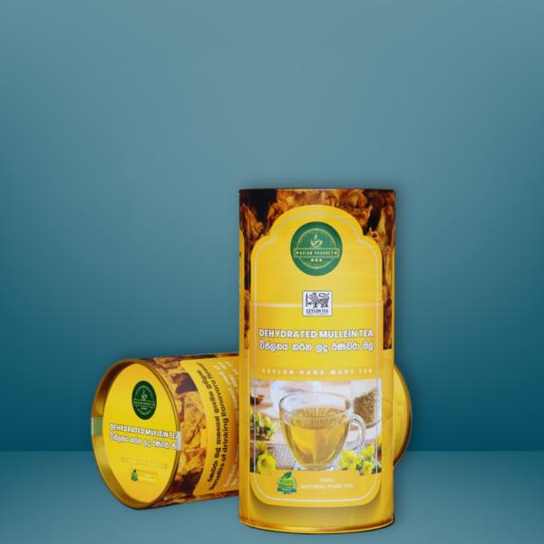 Asian Product Natural Tea – Mullein Herbal Tea Bottle (25 Tea Bags | 50g)