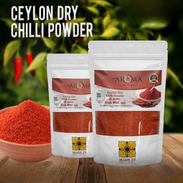 Chili Powder – 100% Pure Sri Lankan Red Chili (40g / 90g)