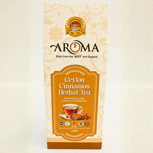 Cinnamon Tea Box (12 Tea Bags) – 100% Pure Sri Lankan Cinnamon
