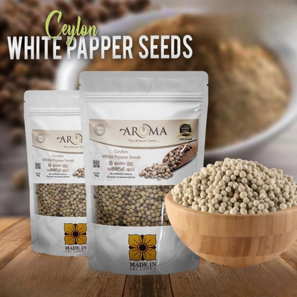 White Pepper Seeds (40g) – 100% Pure & Fully Matured