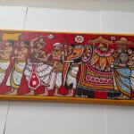 Esala Procession – Kandy Style Canvas Painting