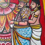Esala Procession – Kandy Style Canvas Painting