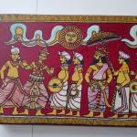 Nuwara Perahera – Kandyan Style Acrylic Canvas Painting
