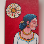 Suba Dawasak – Kandyan Style Acrylic Canvas Painting
