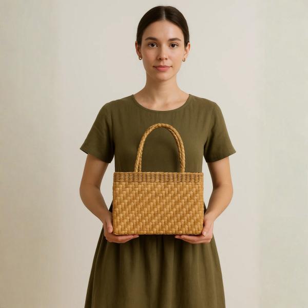 Handcrafted Natural Reed Mini Market Handbag – CEY CRAFTS