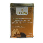 Cinnamon Loose Tea – 100g Tin Pack by TEAM | 100% Ceylon Cinnamon Herbal Tea