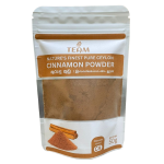 C4 Grade Ceylon Cinnamon Finest Powder – 50g | Export Quality Sri Lankan Cinnamon by TEAM