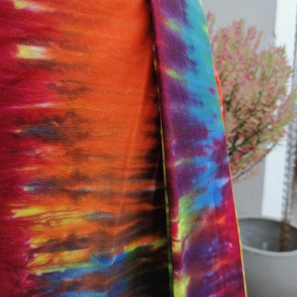 Handmade Tie & Dye Batik Lungi Saroong – 100% Cotton (2 Yards)