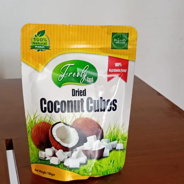 Dried Coconut Cubes