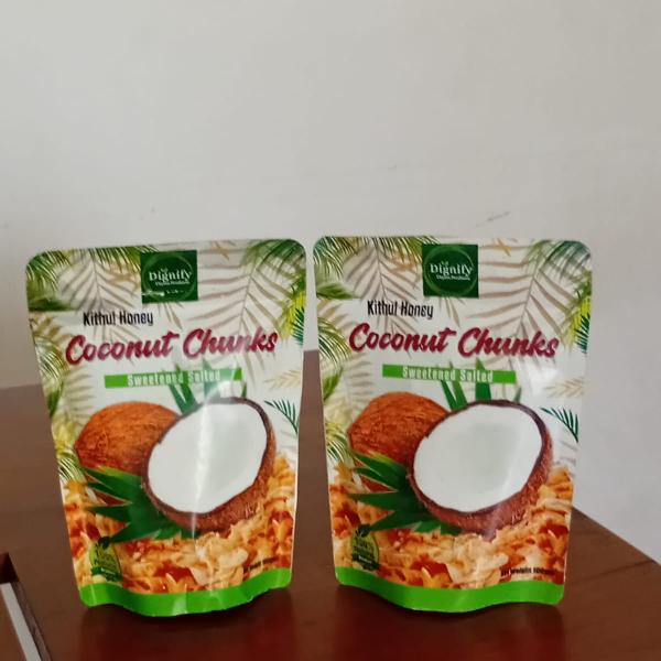 Kithul Tricle With Coconut Chunks