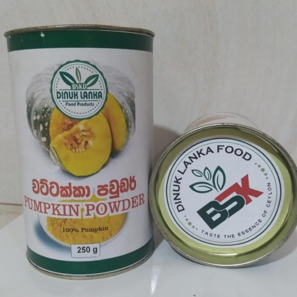 Natural Pumpkin Powder – 250g | Dinuk Lanka Food Products
