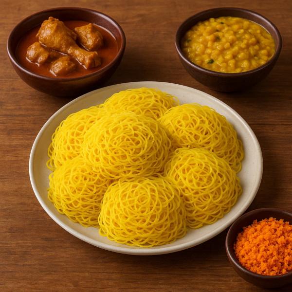 Pumpkin String Hoppers – 200g (Healthy & Fiber-Rich)