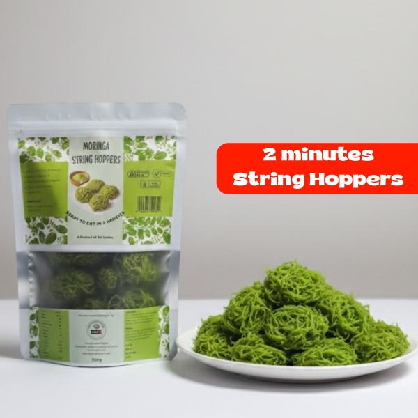Moringa String Hoppers – 200g (Nutrient-Dense & Gluten-Free)