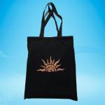 Handloom Black Tote Bag with Half Sun Art – Fashion Fair