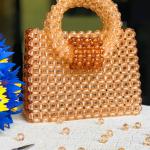 Custom Handcrafted Pearl & Crystal Luxury Beaded Bag