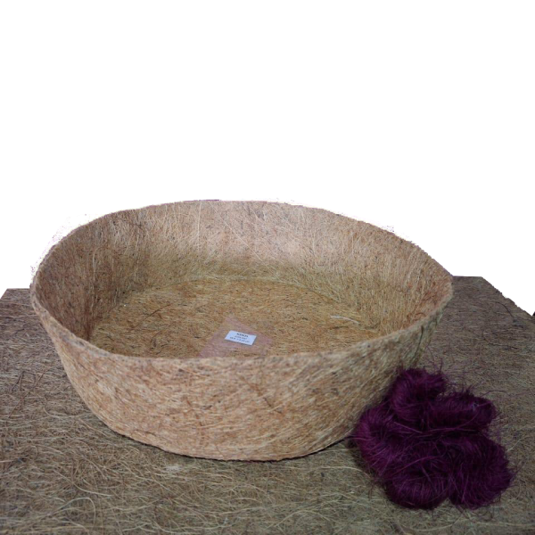 Eco-Friendly Round Natural Coco Fiber Planter Liner – 26cm x 7cm
