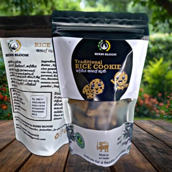 Handmade Traditional Sri Lankan Rice Cookies – Crispy & Wholesome Delight