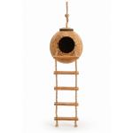 Bird Nest – Natural Bird House from Coconut Shell