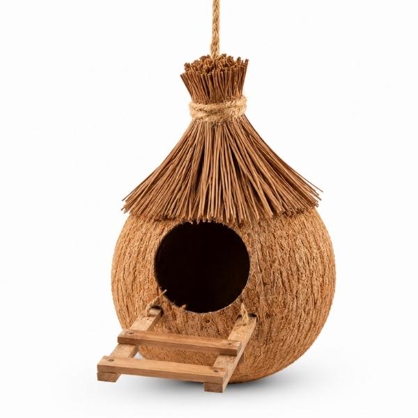 Parrot Nest for Small Parrots – Natural Bird House