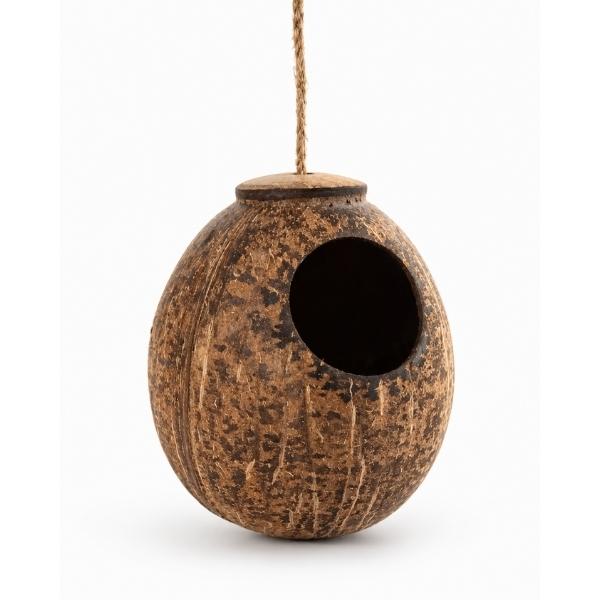 Parrot Nest for Small Parrots – Handcrafted Eco-Friendly Bird House
