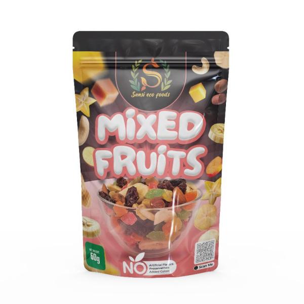 Sansi Eco Foods – Dehydrated Mixed Fruits (60g)