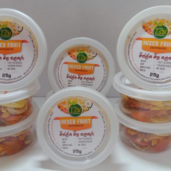 Mixed Dehydrated Fruits – 25g | Isu Eco Products