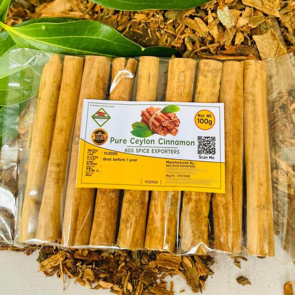 Pure Ceylon Cinnamon Sticks – 50g / 100g