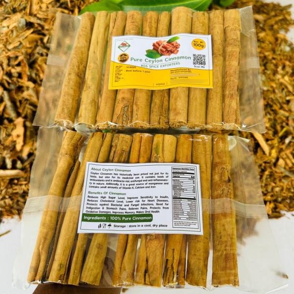 Pure Ceylon Cinnamon Sticks – 50g / 100g