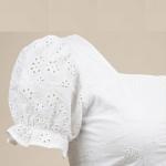 Ladies White Cutlon Top – 100% Cotton | Sinhala & Tamil New Year Special Collection