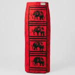 Red Batik Sarong for Ladies & Gents – 100% Cotton | Special Sinhala & Tamil New Year Collection