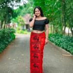 Black Off-Shoulder Cotton Crop Top for Women – Back Gathered (XS–3XL)