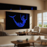 "Jailed Mermaid" – Digital Canvas Wall Art by H.K. Heshan