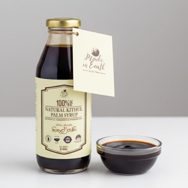 Made in Earth Pure Kithul Treacle – 375ml / 750ml