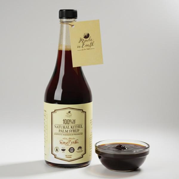 Made in Earth Pure Kithul Treacle – 375ml / 750ml