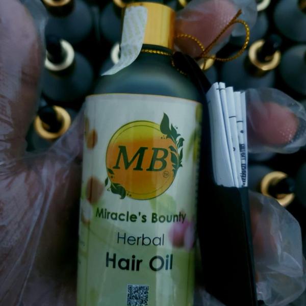 Miracle's Bounty Herbal Hair Oil - Miracles Bounty products