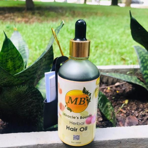 Miracle's Bounty Herbal Hair Oil - Miracles Bounty products