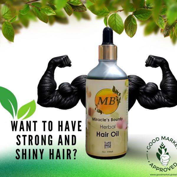 Miracle's Bounty Herbal Hair Oil - Miracles Bounty products