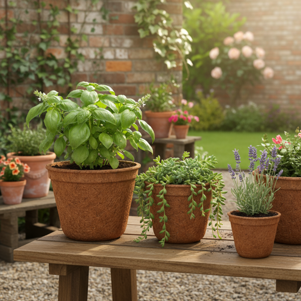 Green Serendiva Eco-Friendly Coir Pots – Natural Planting Solution (Available in 25L, 15L & 3L)