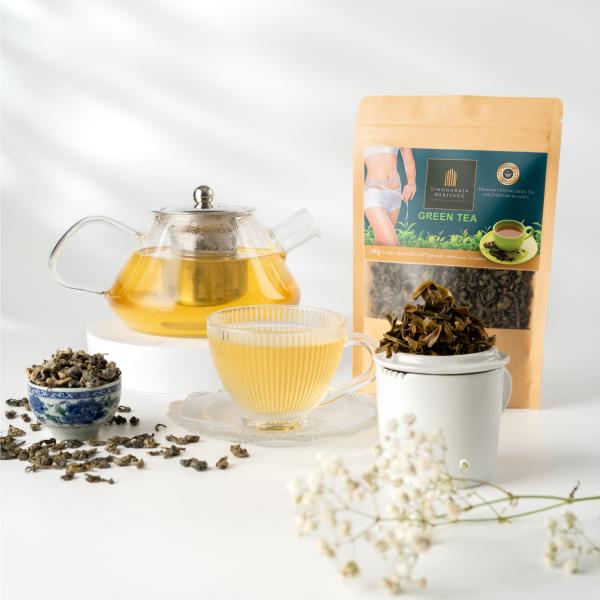 Premium Ceylon Green Tea GP Special – Loose Leaf Green Pekoe (100g–200g)